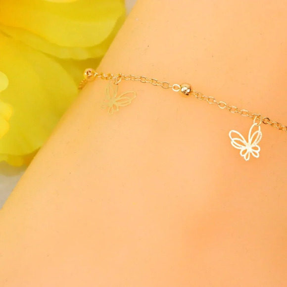 Minimalist Anklet, Sleek & Modern Design, Women’s Fashion, YC110161-A - Picture 9 of 11